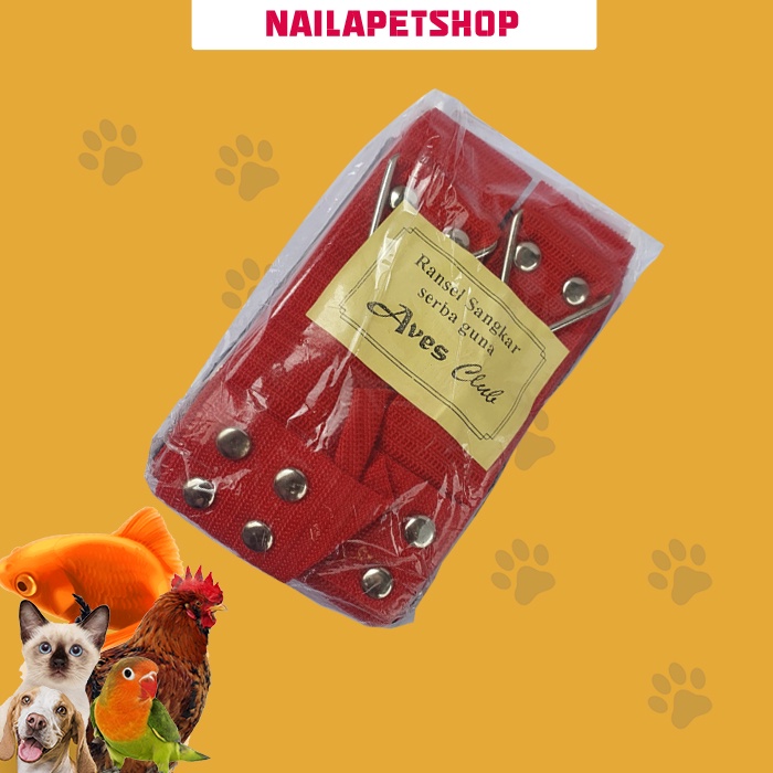 AVES CLUB BRAND MULTIPURPOSE CAGE BACKPACK STRAP