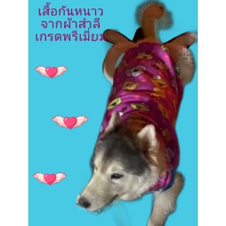 เสื้อหมา เสื้อสำลี หมาตัวใหญ่เบอร์12