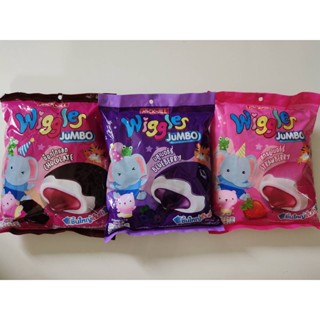 Wiggles Marshmallow ขนมมาชเมลโลว์ เคลือบไวท์ช็อค สอดไส้แยม อร่อยมาก!!