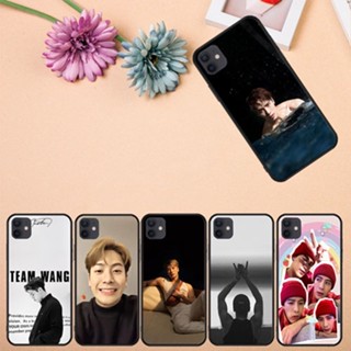 เคสโทรศัพท์มือถือนิ่ม พิมพ์ลาย A Jackson Wang Got7 สีดํา สําหรับ iPhone 13 13 Pro 13 Mini 13 Pro Max 14 14Plus 14Pro 14Pro Max