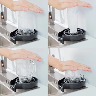 EVE GLASS RINSER BLACK อุปกรณ์สำหรับล้างแก้ว สีดำ