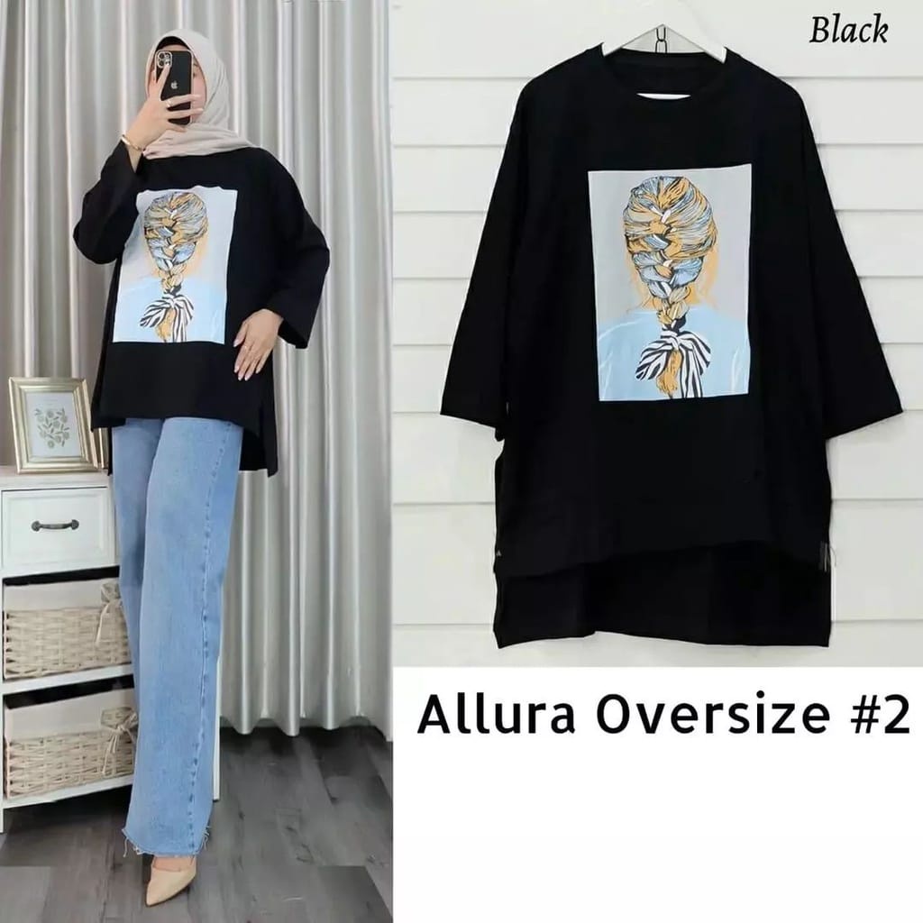 O2 Fashion / Allura oversize / / เสื้อโอเวอร์ไซส์ผู้หญิง
