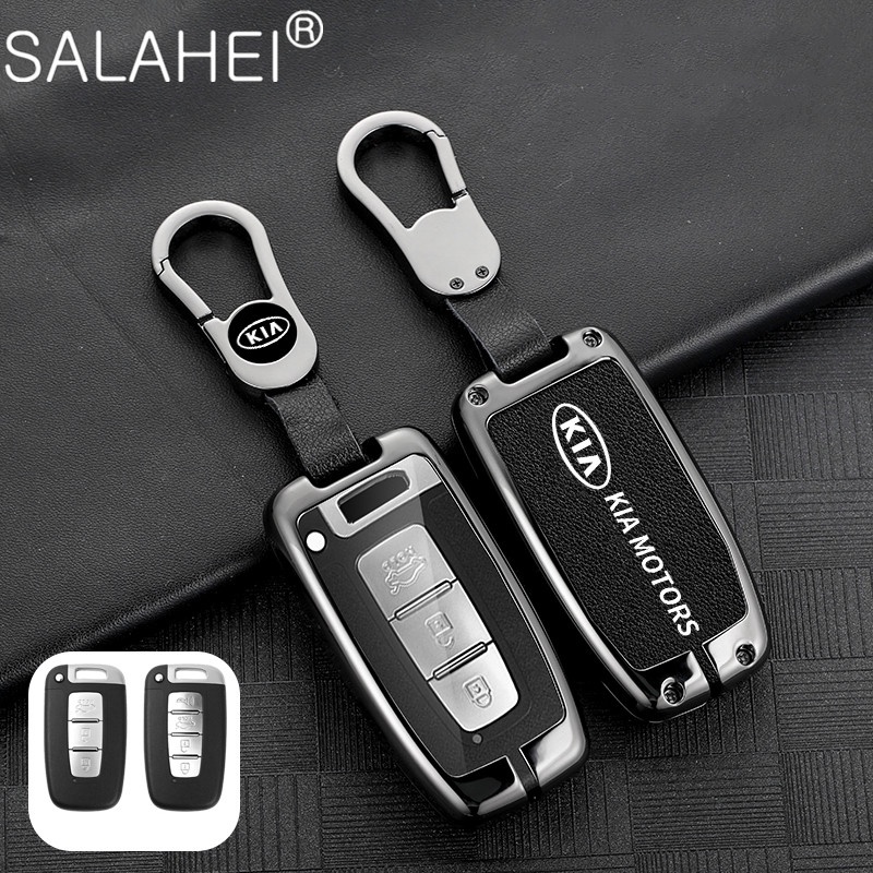 สังกะสีอัลลอยด์กุญแจรถสําหรับ KIA Rio 3 Forte K2 K3 K5 Sportage R Sorento Mohave Shuma Soul Optima O