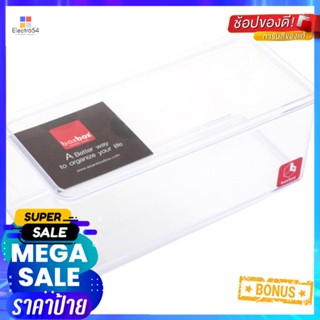 กล่องซ้อนได้ BOXBOX BB01031 9x21x8.8 ซม. สีใสSTACKABLE STORAGE BOX BOXBOX BB01031 9X21X8.8CM CLEAR