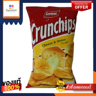 (แพ็ค3)ลอเรนซ์ครัปลิปส์ชีสและหัวหอม 100 กรัม/Lorenz Crunchips Cheese&amp;onion 100g(Pack 3) Lorenz Crunchips Cheese&amp;onion 10