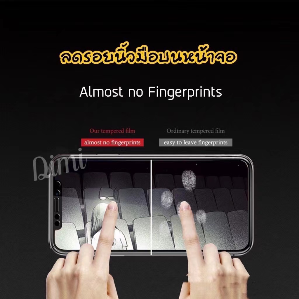 ฟิล์มกระจก ด้าน สำหรับiPhone i14 i13 i12 PRO MAX i12pro i11 pro max ไอโฟน i6 i6plus i7 i8 SE2 7plus 8plus X XS XR XSMAX #8