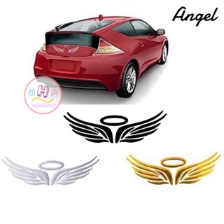 Sticker สติ๊กเกอร์ 3D ปีกนางฟ้า Angel นางฟ้า แต่งรถยนต์ สติ๊กเกอร์แต่งรถ สติ้กเกอร์นางฟ้า ติดรถ ติด แต่ง รถ รถยนต์ ปีก