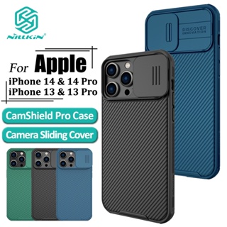 Nillkin CamShield Pro เคสมือถือกันกระแทก พร้อมฝาปิดสไลด์ป้องกันกล้องหลัง สำหรับ iPhone 14 Pro Max 14 Plus 13 Pro 12 Pro Max 13 Mini 12 Pro 12 Pro Max 12 Mini