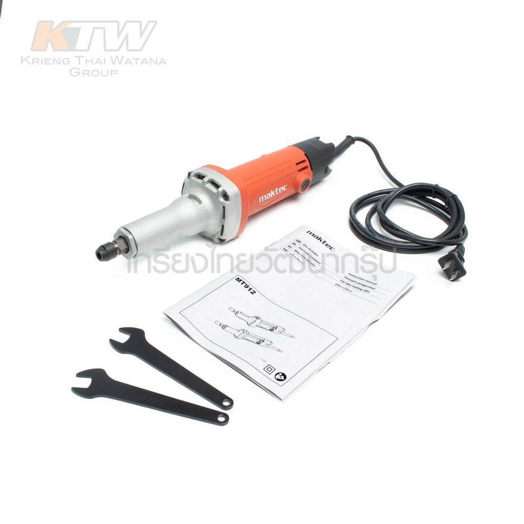 MAKTEC MT-912 เครื่องเจียร์แกน เครื่องเจียรคอตรง 1/4" 480W