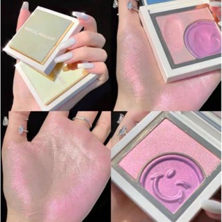 ไฮไลท์หน้าโกลด์ หน้าฉ่ำวาว สีทูโทน เนื้อละเอียด สีสวย ติดทน Maffick Smiley Highlight