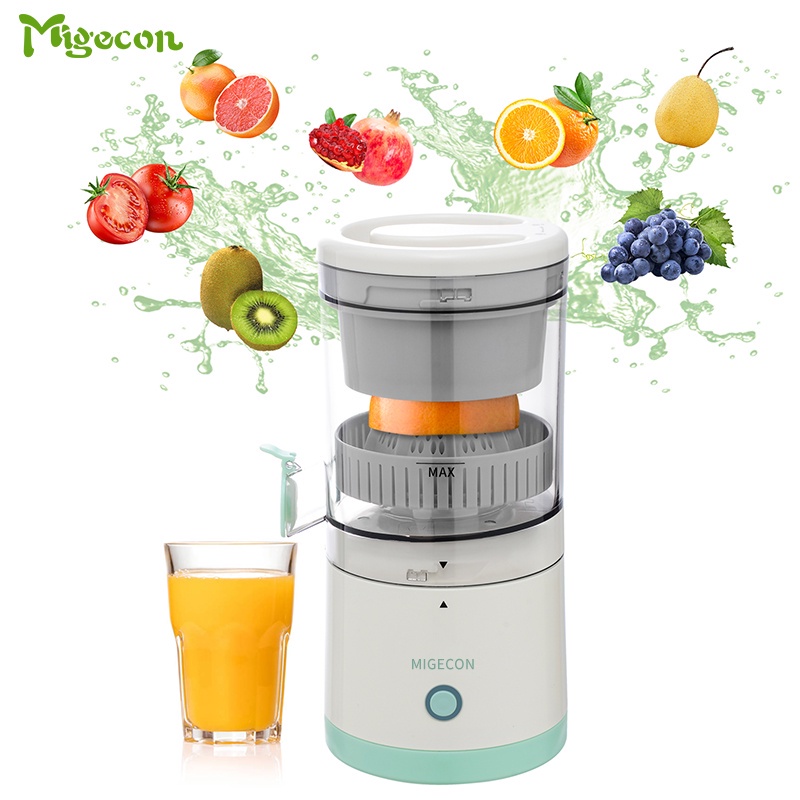 ☢Migecon Electric Wireless Citrus Juicer Portable Orange Squeezer with
