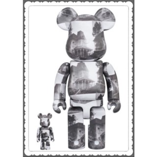 (ของแท้) BE@RBRICK BATES MANSION 100％ &amp; 400％ (Bearbrick)