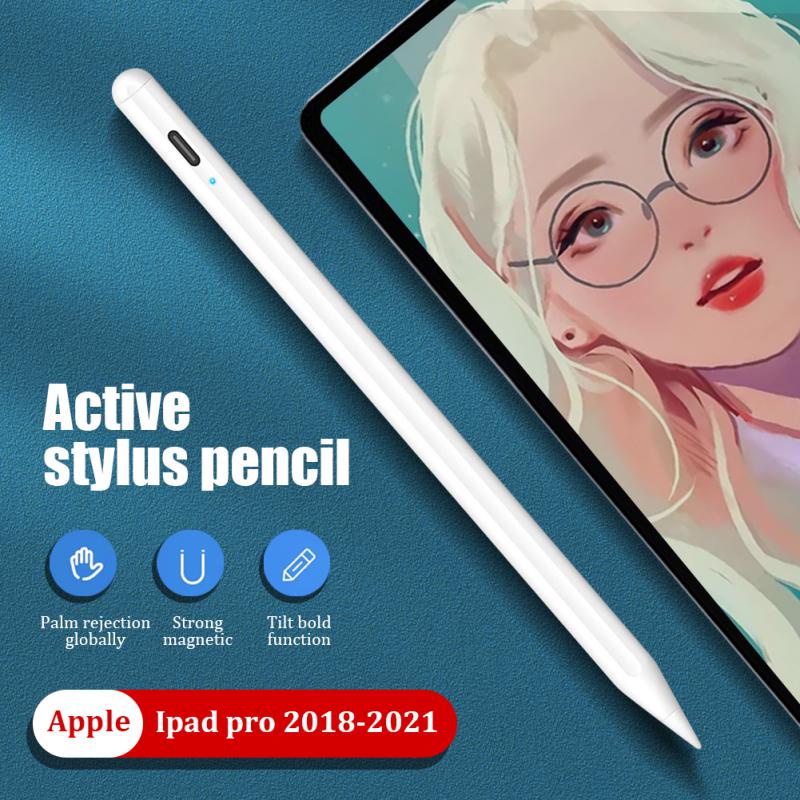 Bluetooth Stylus Tablet Pen Drawing Touch Capacitive Screen For Apple Pencil 2 iPad 23th Gen iPad Air 5 2022 2021 2020 2