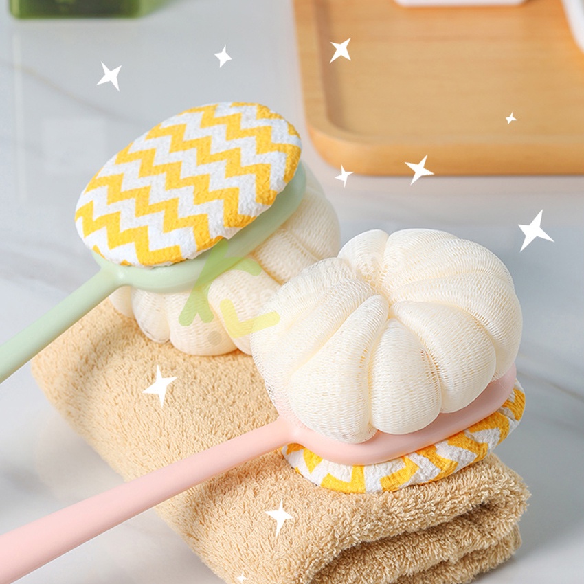 mumuso แปรงขัดผิว แปรงอาบน้ำ จัดส่งจากประเทศไทย ผิวสัมผัสนุ่ม ไม่ทำให้ระคายเคืองผิวหนังสะดวกต่อการใช้งาน - รูปที่ 5