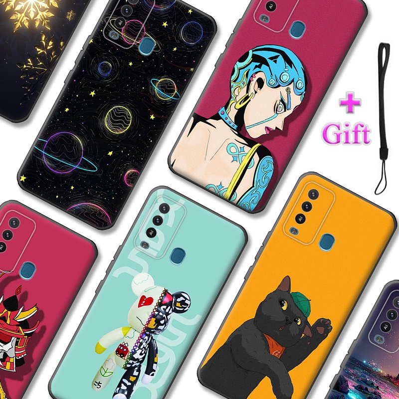 ITEL P37 Pro Vision 2 Plus P681L กรณีทาสีซิลิโคนอ่อนนุ่ม TPU การ์ตูนสําหรับ ITEL P37 Pro Vision 2 Pl