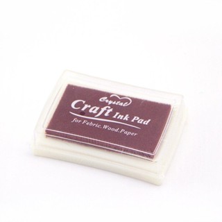 แท่นประทับ แท่นหมึก หมึกปั๊มตรายาง หมึกสแตมป์ Craft Ink Pad