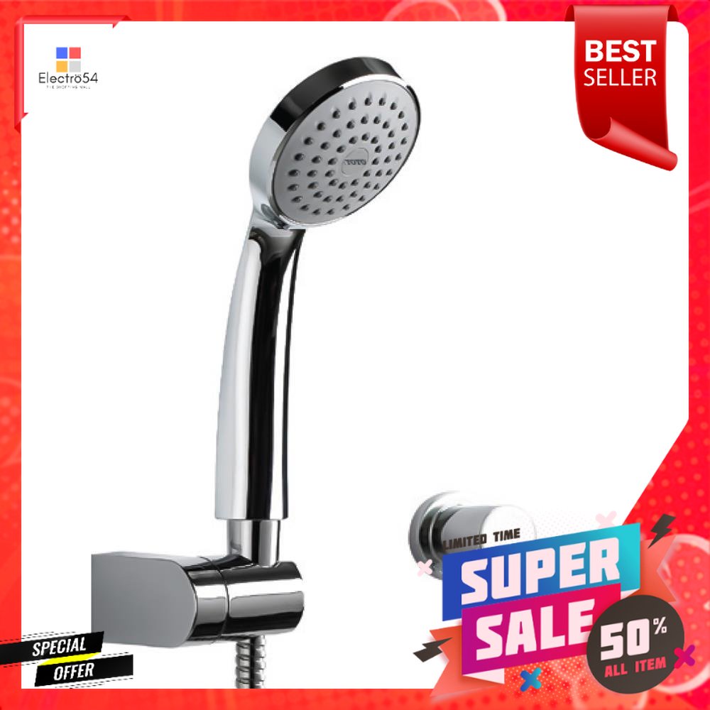 ชุดฝักบัวสายอ่อน 1 ระดับ TOTO รุ่น TTSH101ECFUK สีโครมHAND SHOWER SET 1 -FUNCTION TOTO TTSH101ECFUK 