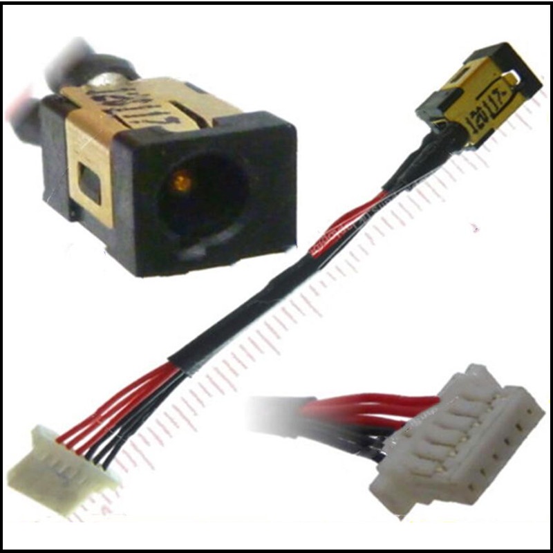 แล็ปท็อปใหม่ DC Power Jack สายชาร์จสําหรับ Samsung NP900 NP900X3A 1A 1B A02US A03US 900X NP900X4C-A0