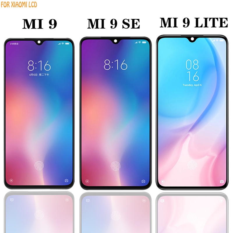 AMOLED Original LCD For xiaomi Mi 9 Mi 9 SE MI 9 Lite Display Xiaomi Mi 9  Mi 9 se Mi 9 Lite LCD  To