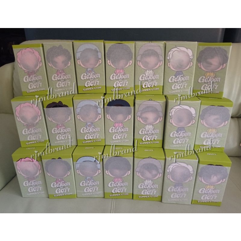 💚พร้อมส่ง ชัคกี้ เวอร์ 4 ตุ๊กตา มาร์ค แจ็คสัน แบมแบม ยูคยอม GOT7 Gotoon Doll Ver 4 Mark Jackson BamB