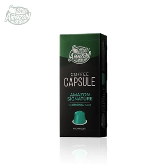 Café Amazon คาเฟ่ อเมซอน กาแฟแคปซูล Amazon Signature 1 กล่องบรรจุ 10 แคปซูล