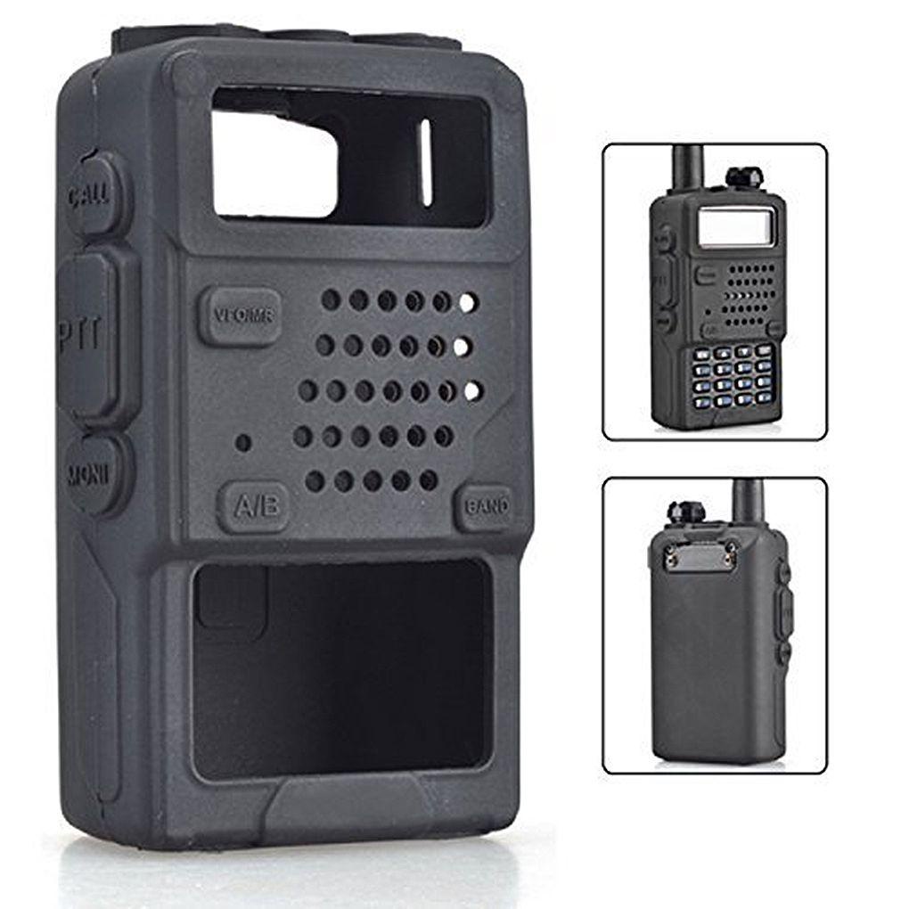 BuranSilicone Soft Protective Case Bag for Plus Radio UV-5R/UV-5RA/UV-5R