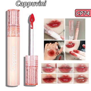 Cappuvini ลิปกลอส เพิ่มความชุ่มชื้น กันน้ํา ติดทนนาน 3 กรัม