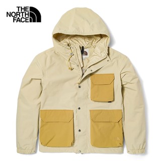 THE NORTH FACE M M66 UTILITY RAIN JACKET - AP - GRAVEL/ANTELOPE TAN เสื้อผ้ากันน้ำ เสื้อผ้าผู้ชาย