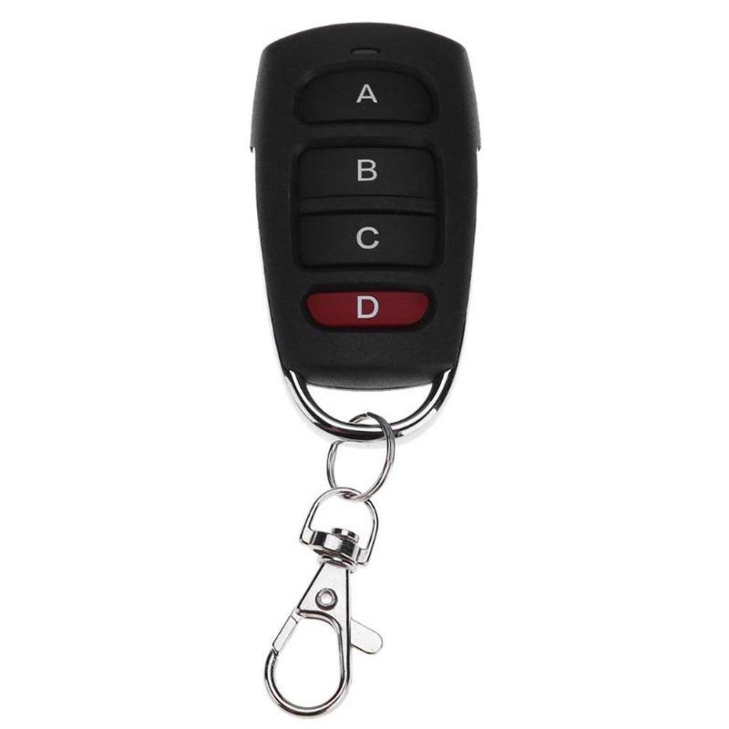 {จัดส่ง 24 ชม.} 433MHZ wireless copy remote control LZ-030ABCD key Channel 4 30mAh 433MHZ remote control #8