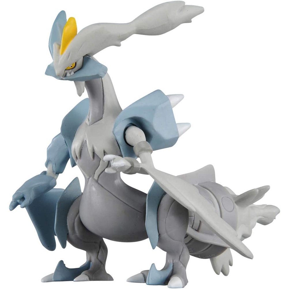 Direct from Japan Takara Tomy "Pokémon Moncolle ML-10 White Kyurem" Pokemon Figure Toy 4 Years Old and Over Passed Toy Safety Standards ST Mark Certified Pokemon TAKARA TOMY