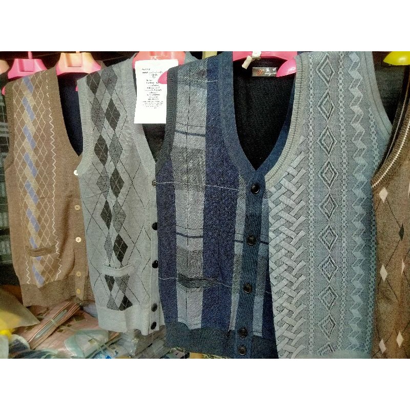 เสื้อกั๊กไหมพรมผ้าหนานุ่ม สวมใส่สบายไม่คันไม่ระคายเคืองผิว ฟรีไซส์