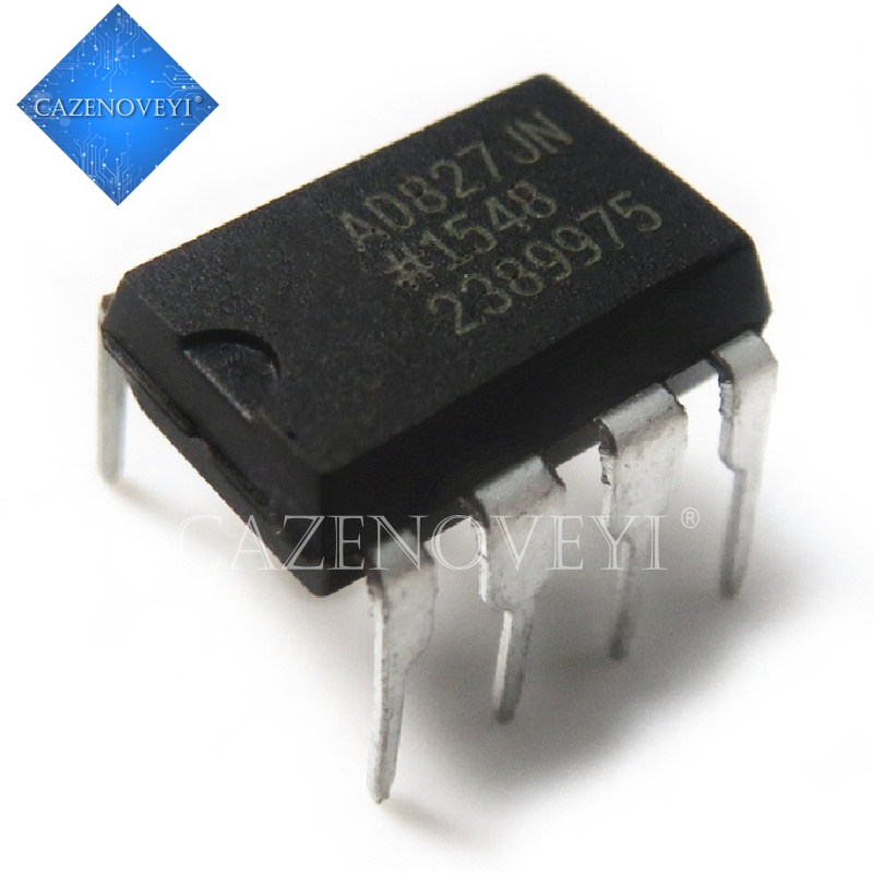 เครื่องขยายเสียง AD827 AD827JN AD827JNZ DIP-8 2 ชิ้น