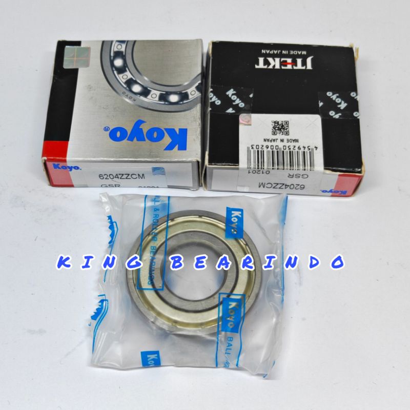 แบริ่ง 6204 ZZ KY 6204ZZ KY