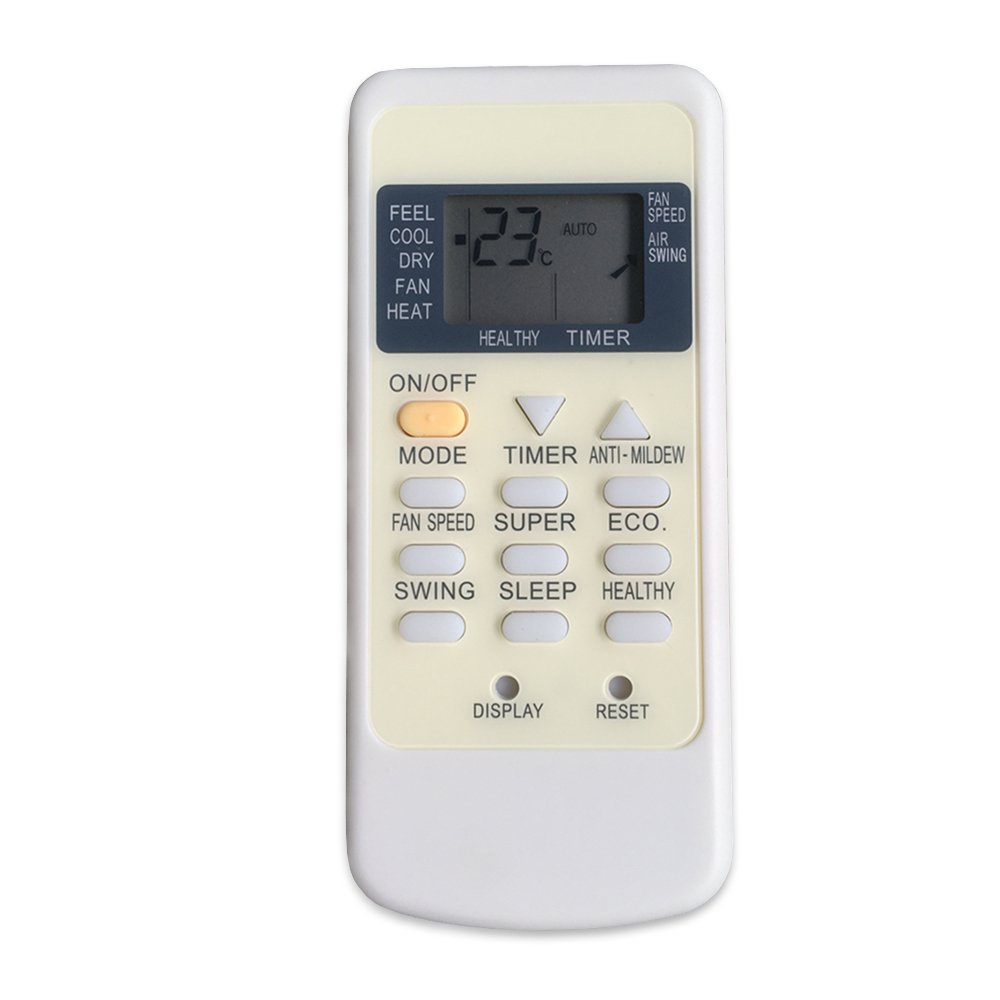 รีโมทคอนโทรลเครื่องปรับอากาศ GYKQ-05 สําหรับ Alaska Dahatsu Ballu Inex Luberg Oasis Tcl Polaris Iris
