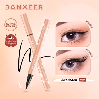 BANXEER แบงเซียร์ อาย คัลเลอร์  อิเล็คทริค มอนส์เตอร์  ลิควิด อายไลเนอร์ Eyeliner Pen Waterproof Liquid Eyeliner