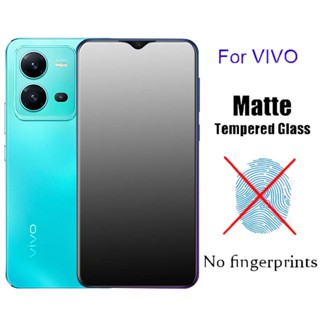 ฟิล์มกระจกด้าน แบบ ช่วยลดรอยนิ้วมือ VIVO V27E V25 V25E V23E Pro 5G 4G 2023