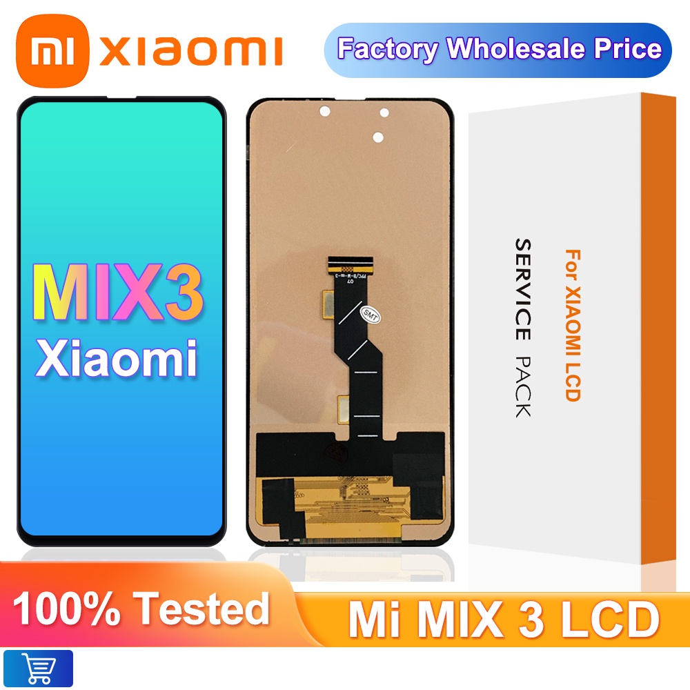 6.39" For Xiaomi Mi Mix 3 LCD Display Touch Screen Digitizer Assembly mi Mix3 Replacement MiMix3 MiMix 3 lcd