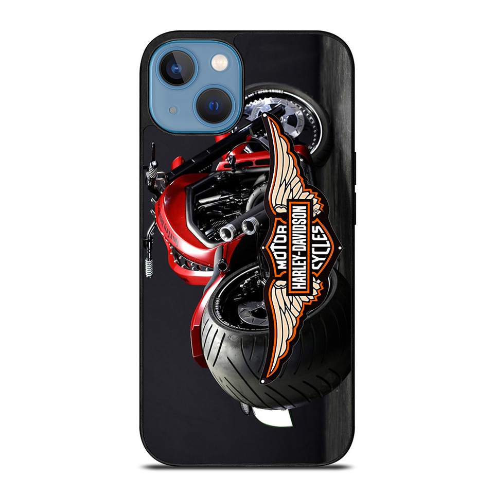 เคสโทรศัพท์มือถือ กันกระแทก ลายรถมอเตอร์ไซค์ Harley Davidson สําหรับ IPhone 14 Plus 13 Pro Max 12 Mini XS Max