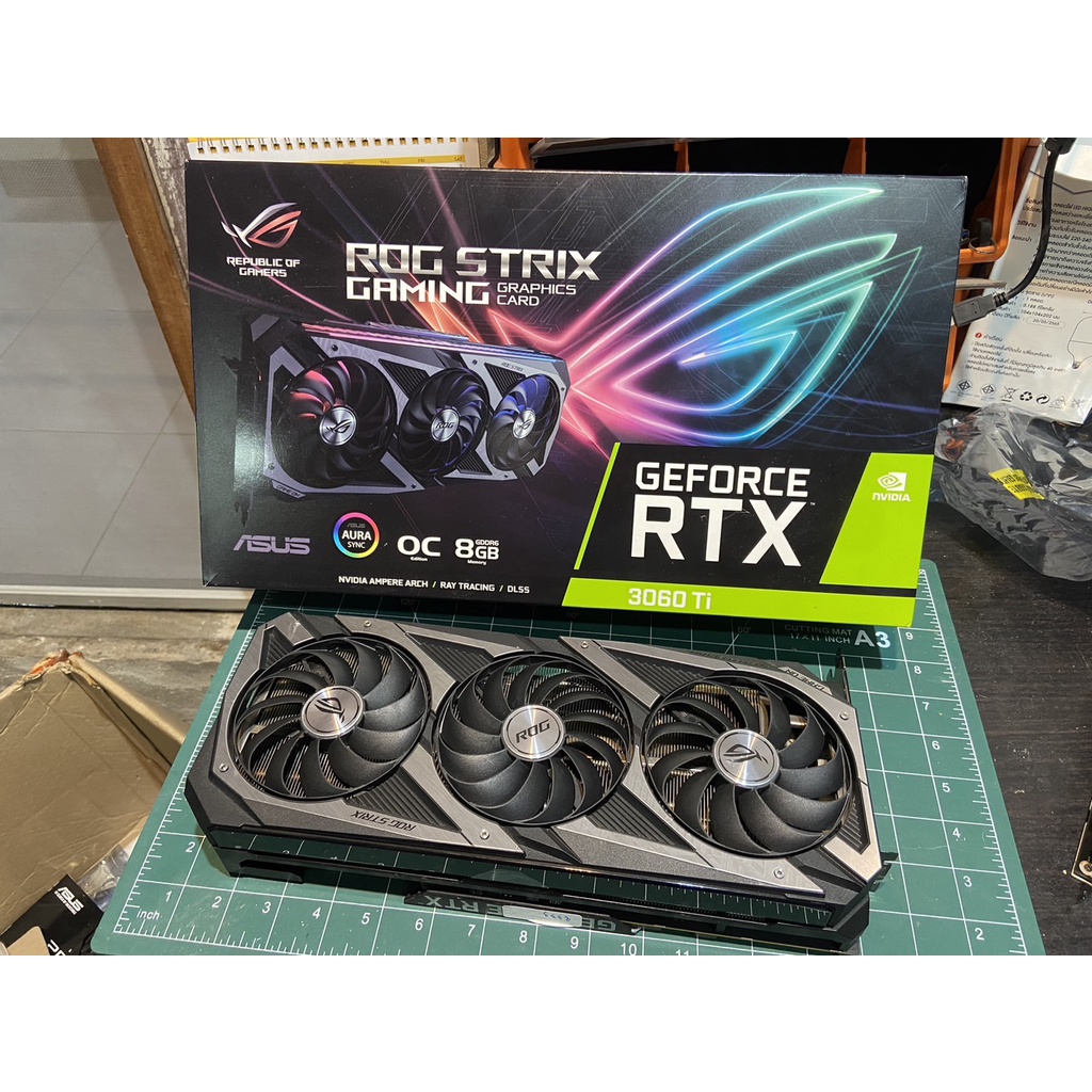 RTX3060TI ASUS ROG STRIX 8G  GAMING