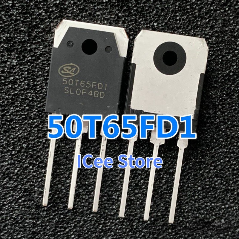 ทรานซิสเตอร์เดิม 50T65FD1 SGT50T65FD1PN 50T65FD IGBT 650V 50A IGBT TO-3P 50T65