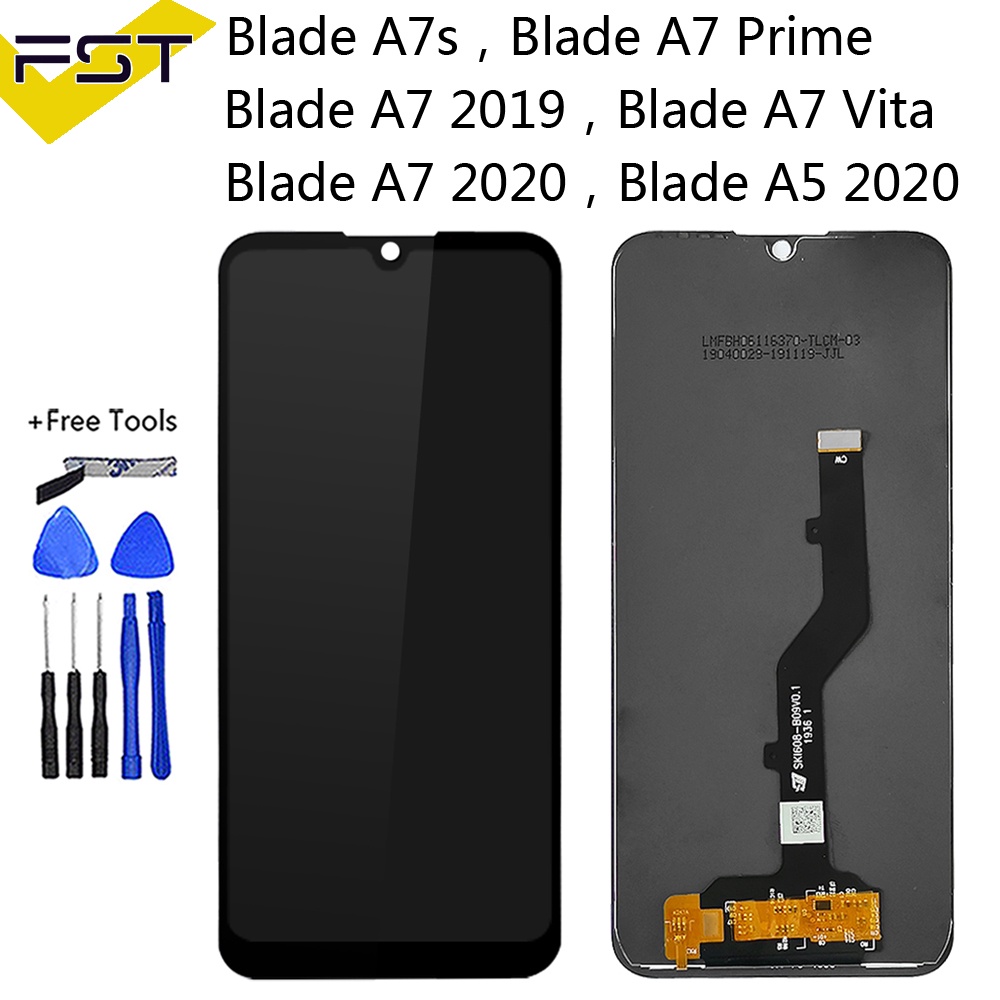 For ZTE Blade A5 A7 2020 LCD Display Touch Screen Digitizer Com For ZTE Blade A7s A7010 A7S 2020 A70