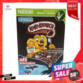 Koko Krunch Cereal 330g เนสท์เล่โกโก้ครั้นช์  เต็มรสช็อกโกแลต มีวิตามิน (บี2, บี6, กรดโฟลิค และ ไนอะซิน) มีธาตุเหล็ก