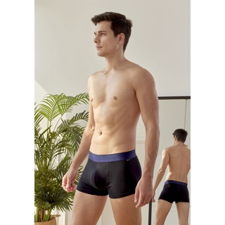 Khaki Bros. - คาคิ บรอส - Mens underwear - กางเกงชั้นในชาย 1 แพ็ค มี 2 ตัว สีเดียวกัน - ทรง BOXER - KM20I003