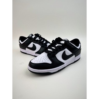  ยิงจริง Nike SB Dunk low white black ของแท้100รองเท้าผ้าใบ รองเท้า รองเท้าวิ่ง รองเท้า nike img 1