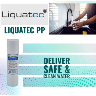 Liquatec ไส้กรองน้ำดื่ม PP ขนาด 10 นิ้ว ความละเอียด 5 ไมครอน (µm) ชุด 3 ชิ้น