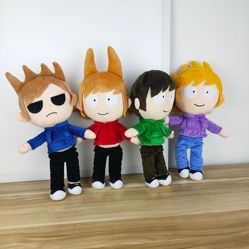 ตุ๊กตา Eddsworld ตุ๊กตาการ์ตูนคุณภาพสูงตุ๊กตาของเล่นยัดไส้นุ่มสําหรับเด็กบ้านและตกแต่ง