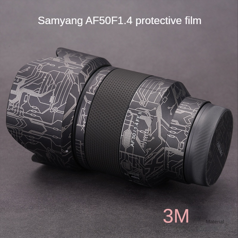 ฟิล์มสติกเกอร์ ป้องกันเลนส์กล้อง สําหรับ SAMYANG AF50F1.4 II Sanyang 50 1.4 รุ่นที่สอง 3 ม.