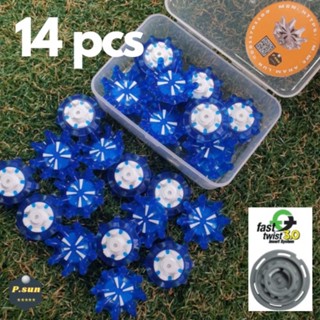 ปุ่มรองเท้ากอล์ฟ 14 pcs. Spikes golf cleats Fast Twist 3.0 &…