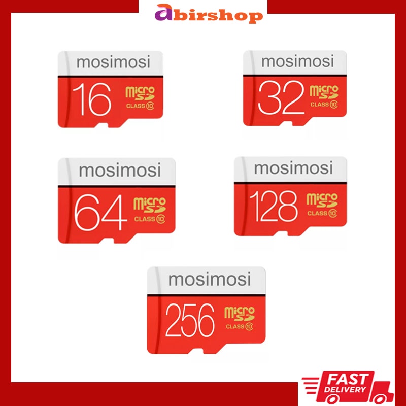 Mosimosi Micro SDXC Evo Plus 16GB/32GB/64GB/128GB/256GB การ์ด SD, การ์ดหน่วยความจํา / อะแดปเตอร์ Cla