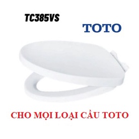 Toto TC-385VS (TC385VS) ฝาชักโครกแบบนุ่ม ทดแทนสําหรับโถสุขภัณฑ์ TOTO ทุกรุ่น